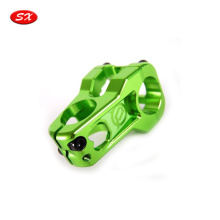 Customized Green Anodized Aluminum Bicycle Stem Bike Parts